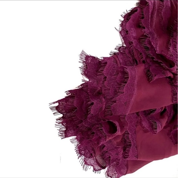 Dress the Population Strapless Chiffon Dress NWT - Picture 7 of 11